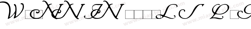 Wrenn Initials Light字体转换